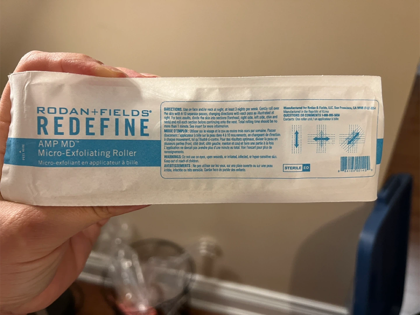 Rodan + Fields REDEFINE AMP MD Micro-Exfoliating Roller