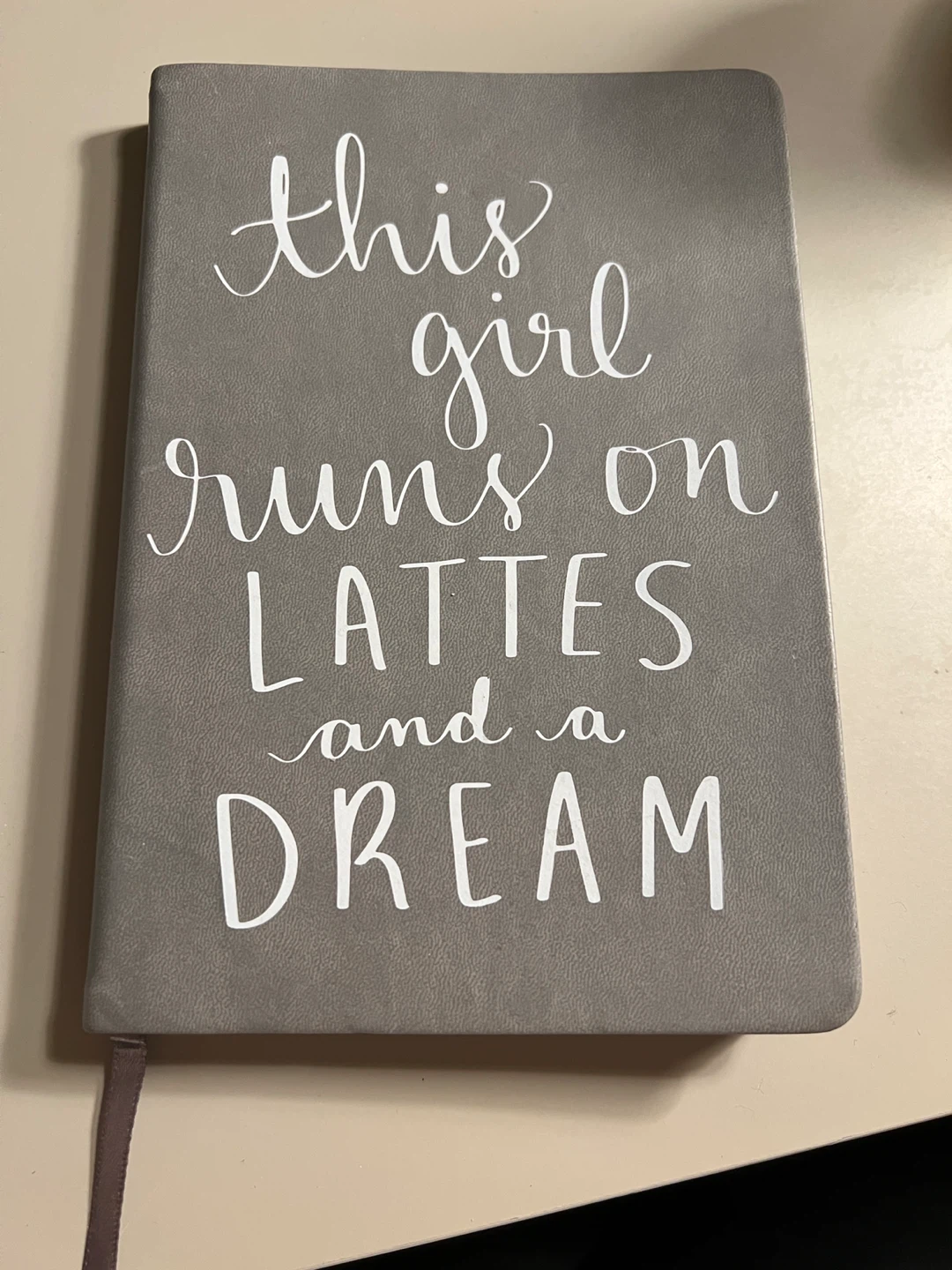 Inspirational Journal - This Girl Runs On Lattes And A Dream