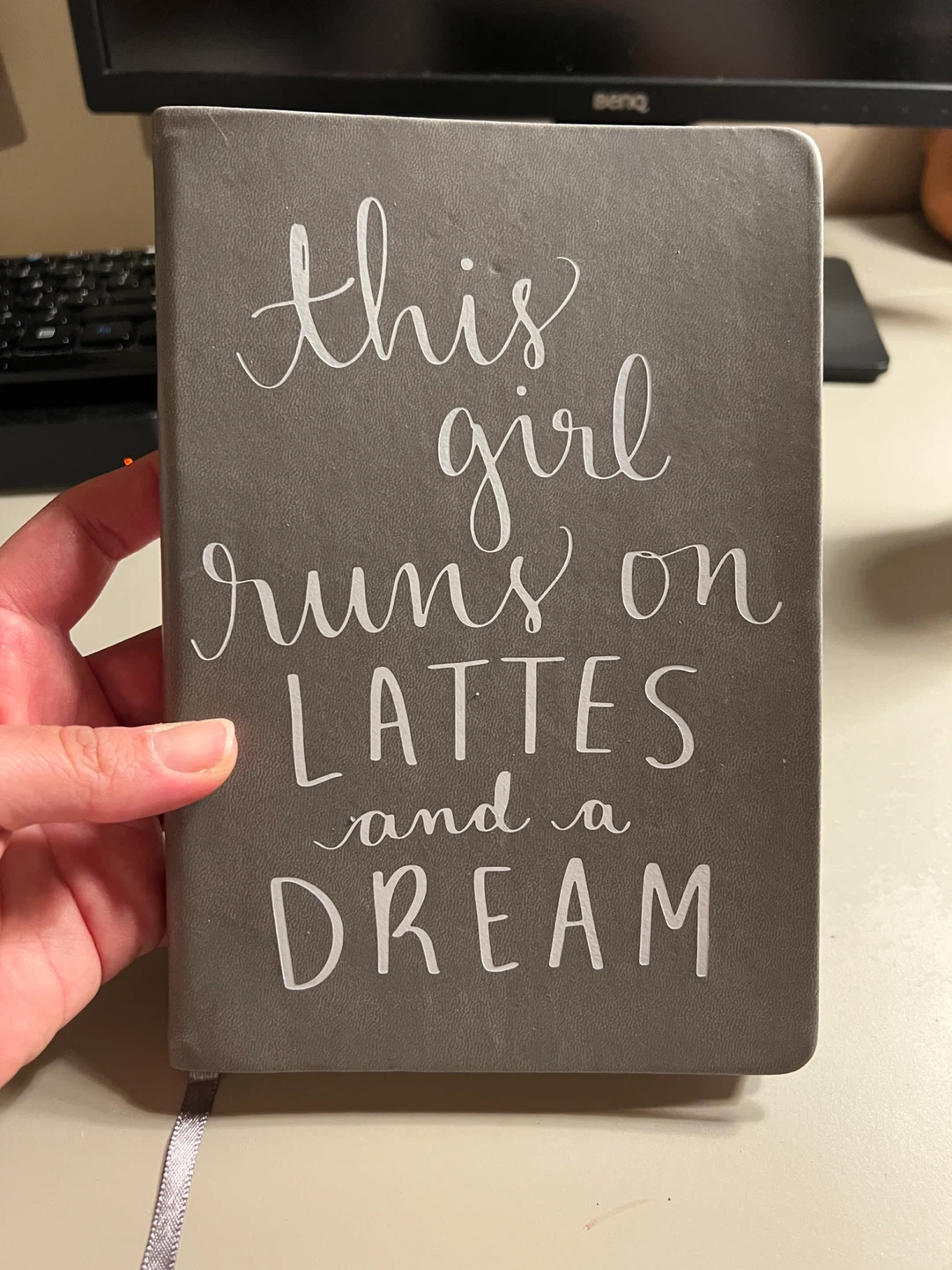 Inspirational Journal - This Girl Runs On Lattes And A Dream - photo 3