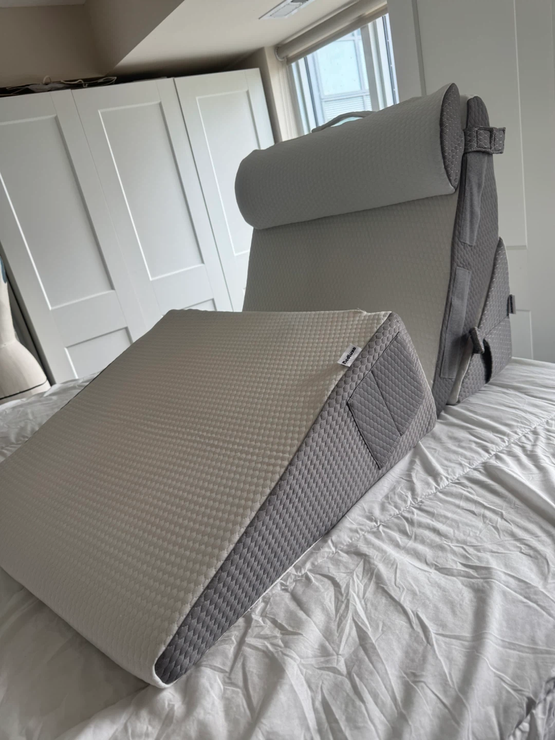 Originally $158 +Tx Memory Foam Bed Wedge Leg Elevation Set - photo 4
