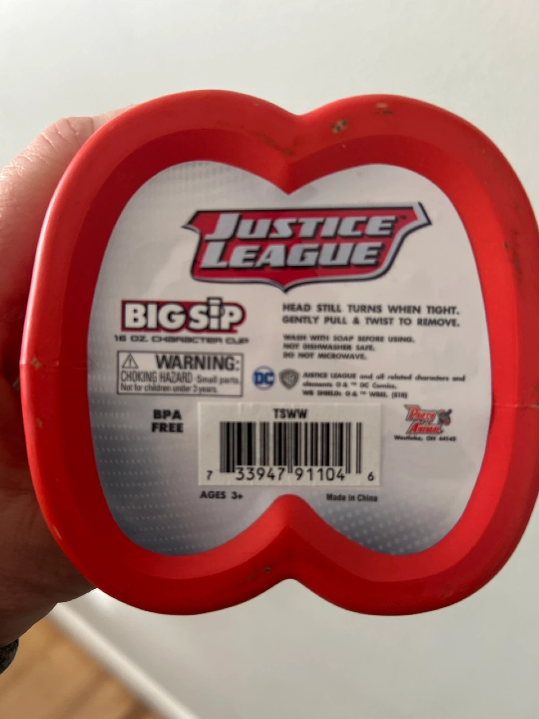 Justice League Wonder Woman Big Sip Character Cup - photo 3
