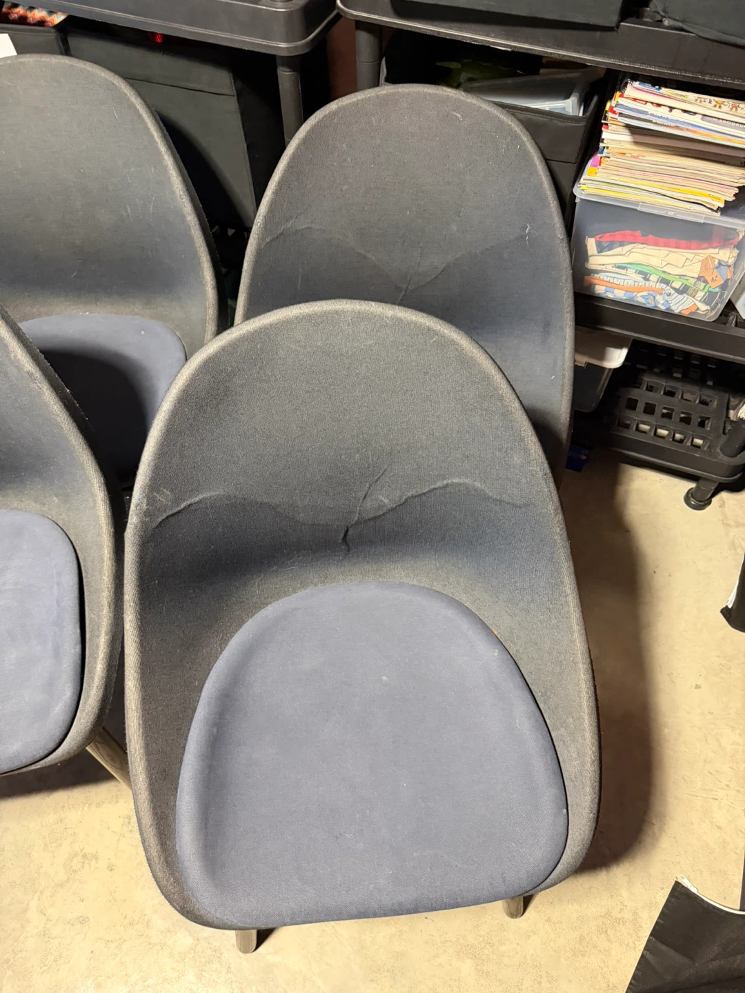 Dining chairs set of 6 - blue - Ikea - photo 4