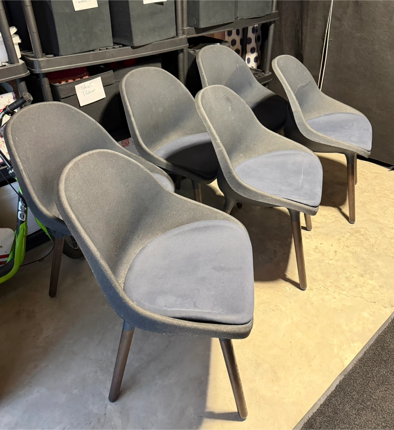 Dining chairs set of 6 - blue - Ikea - photo 2