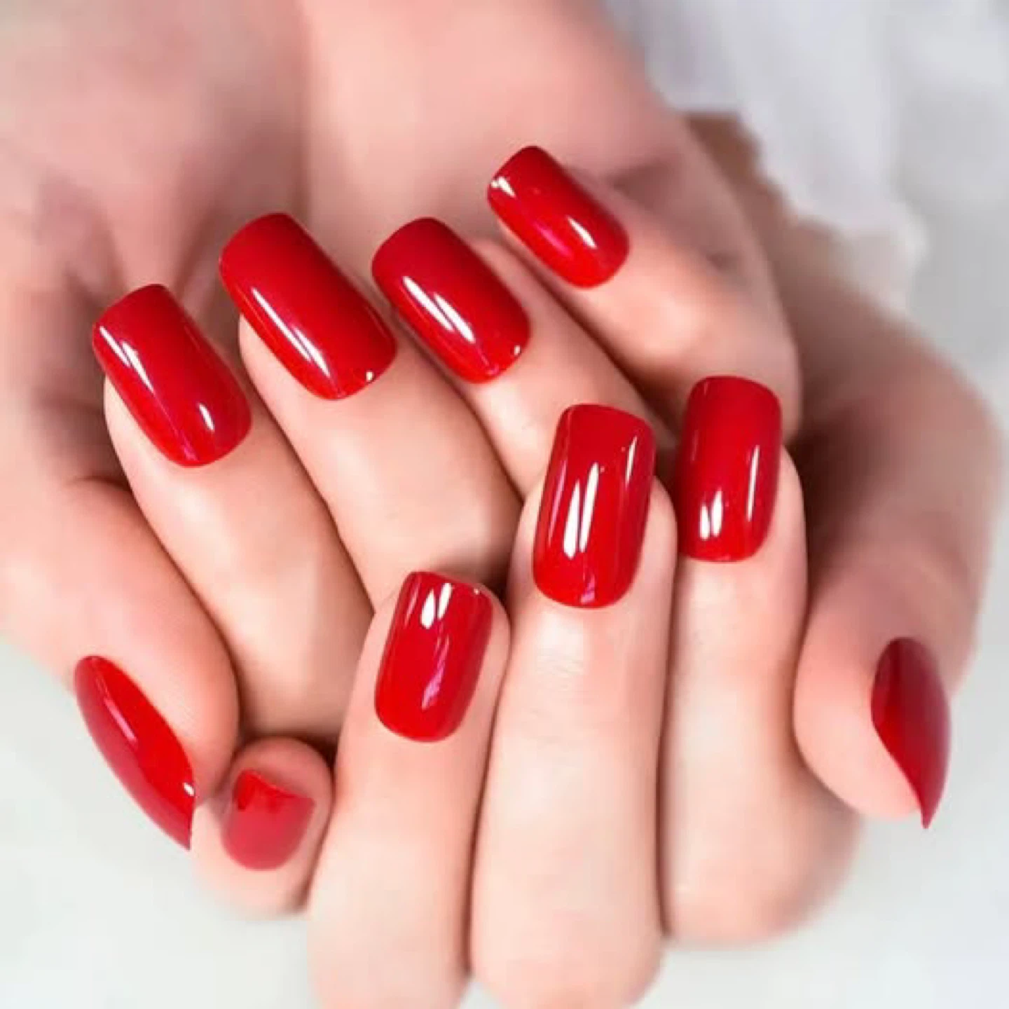 Brand New 36 Pcs Bright Red Press-On Nails Set - photo 2