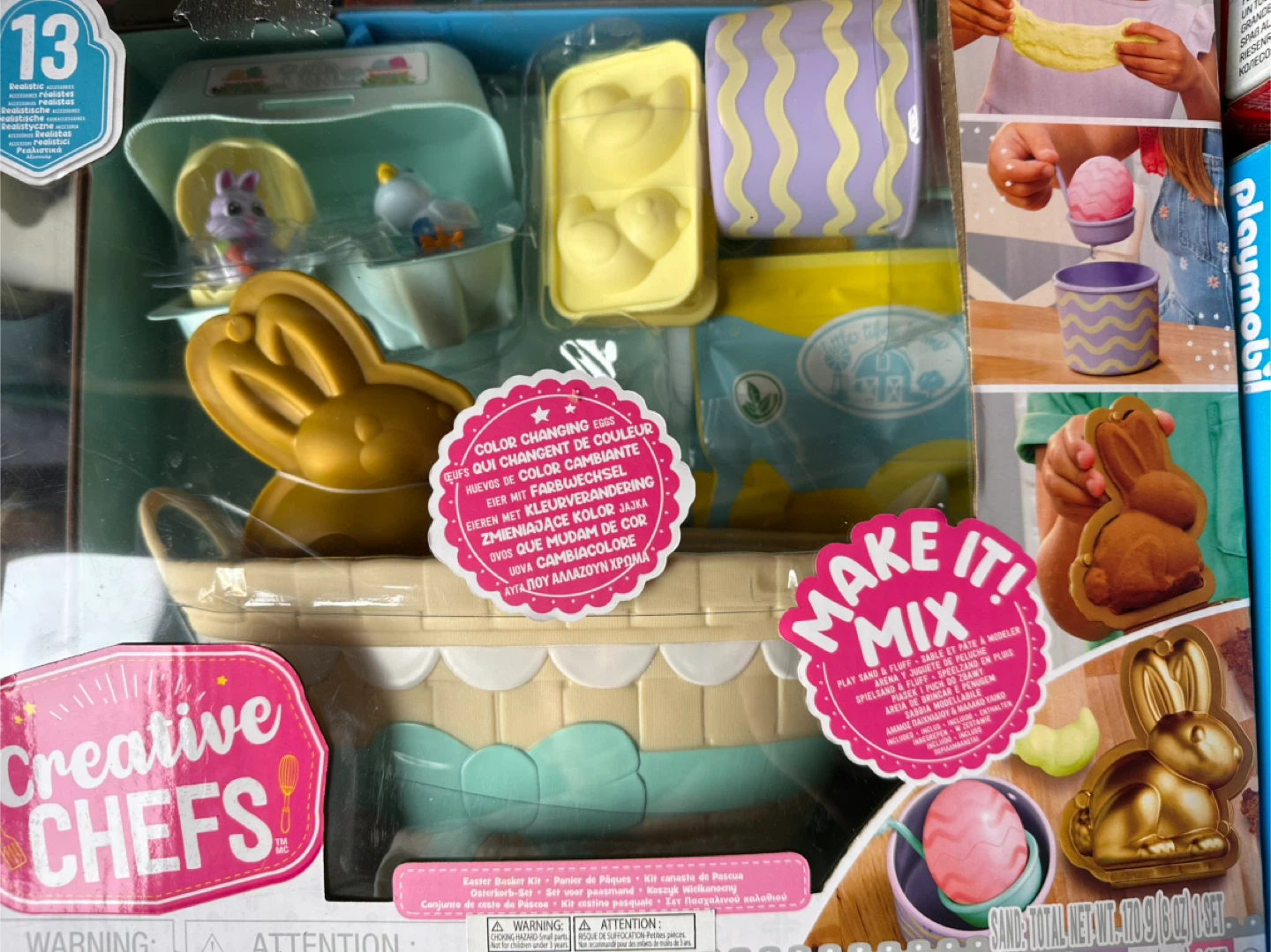 Creative Chefs Easter Basket Kit - Color Changing Eggs