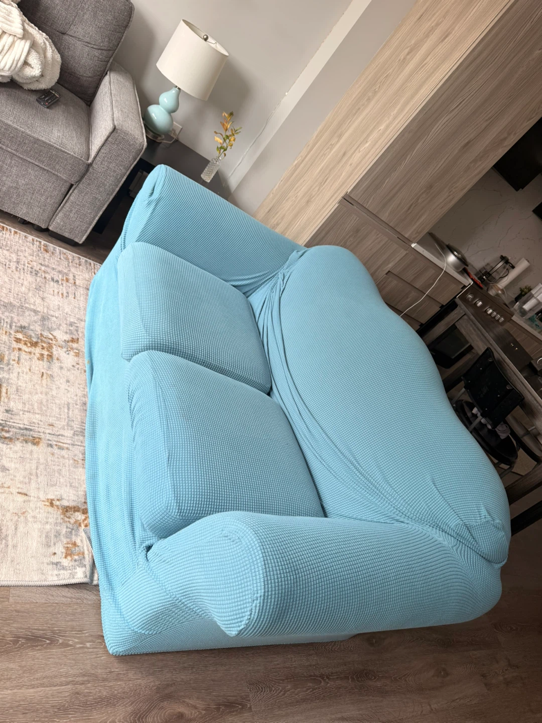Sofa with covers
