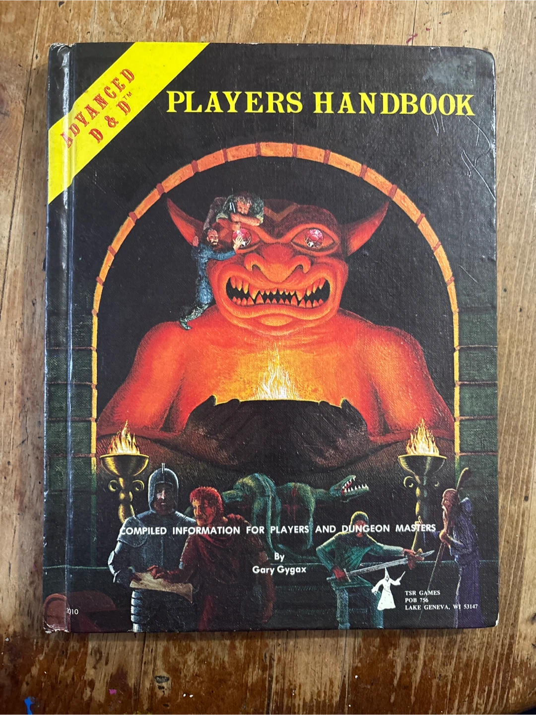 Advanced D&D Player's Handbook by Gary Gygax