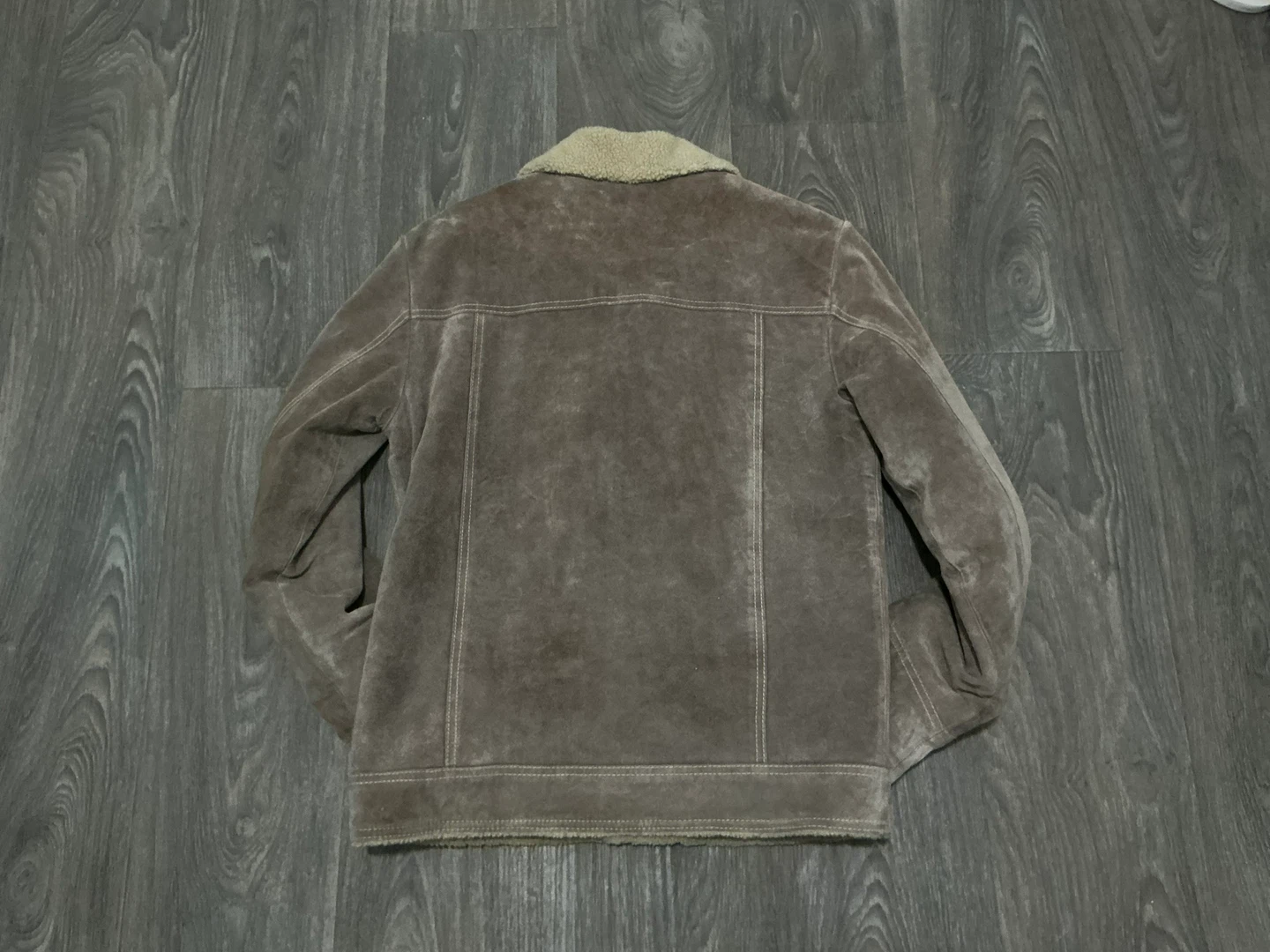Vintage Wilsons Leather Sherpa Jacket, Size Small - photo 2