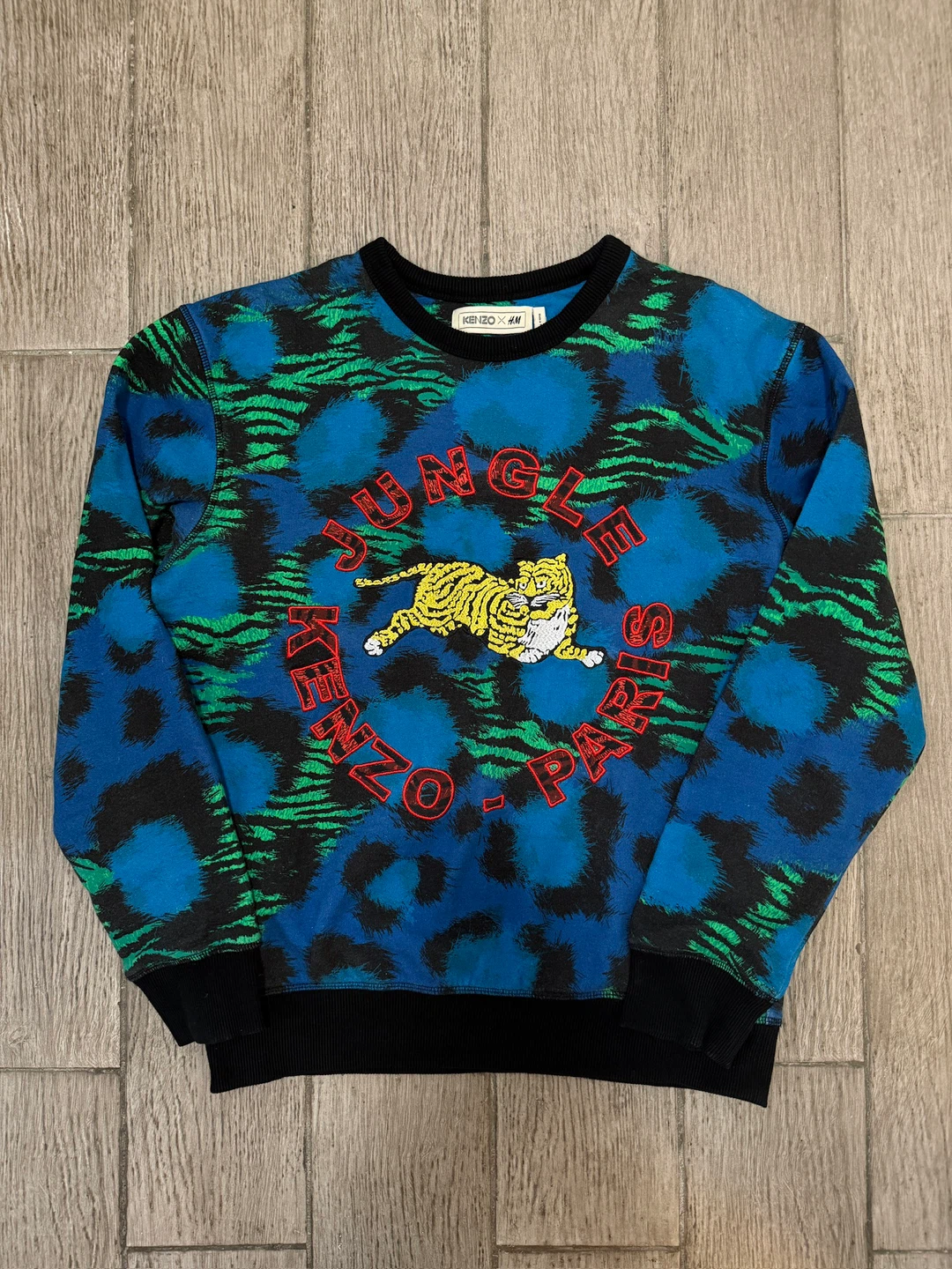 KENZO x H&M Tiger Jungle Sweatshirt – Size Medium