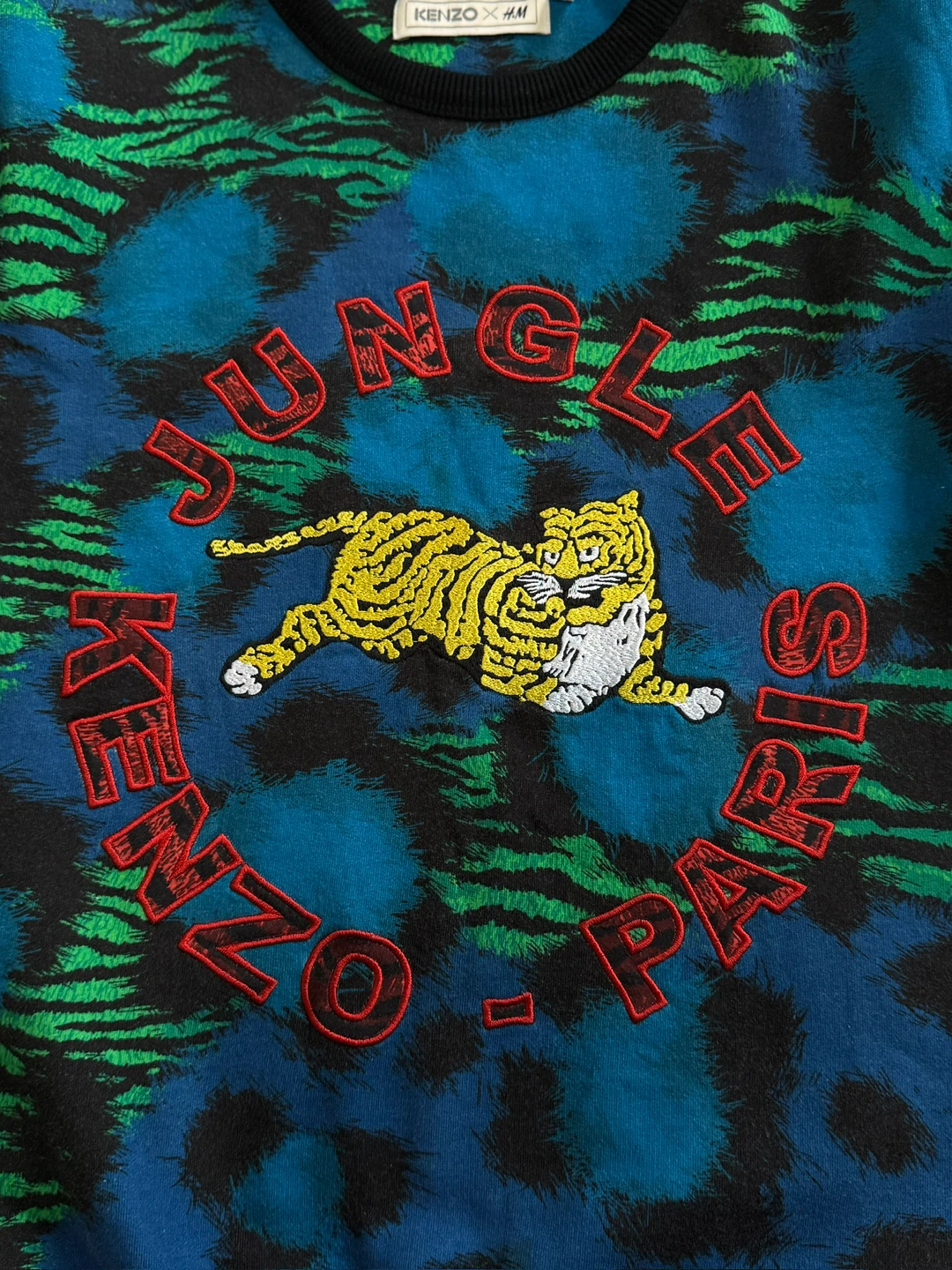 KENZO x H&M Tiger Jungle Sweatshirt – Size Medium - photo 5
