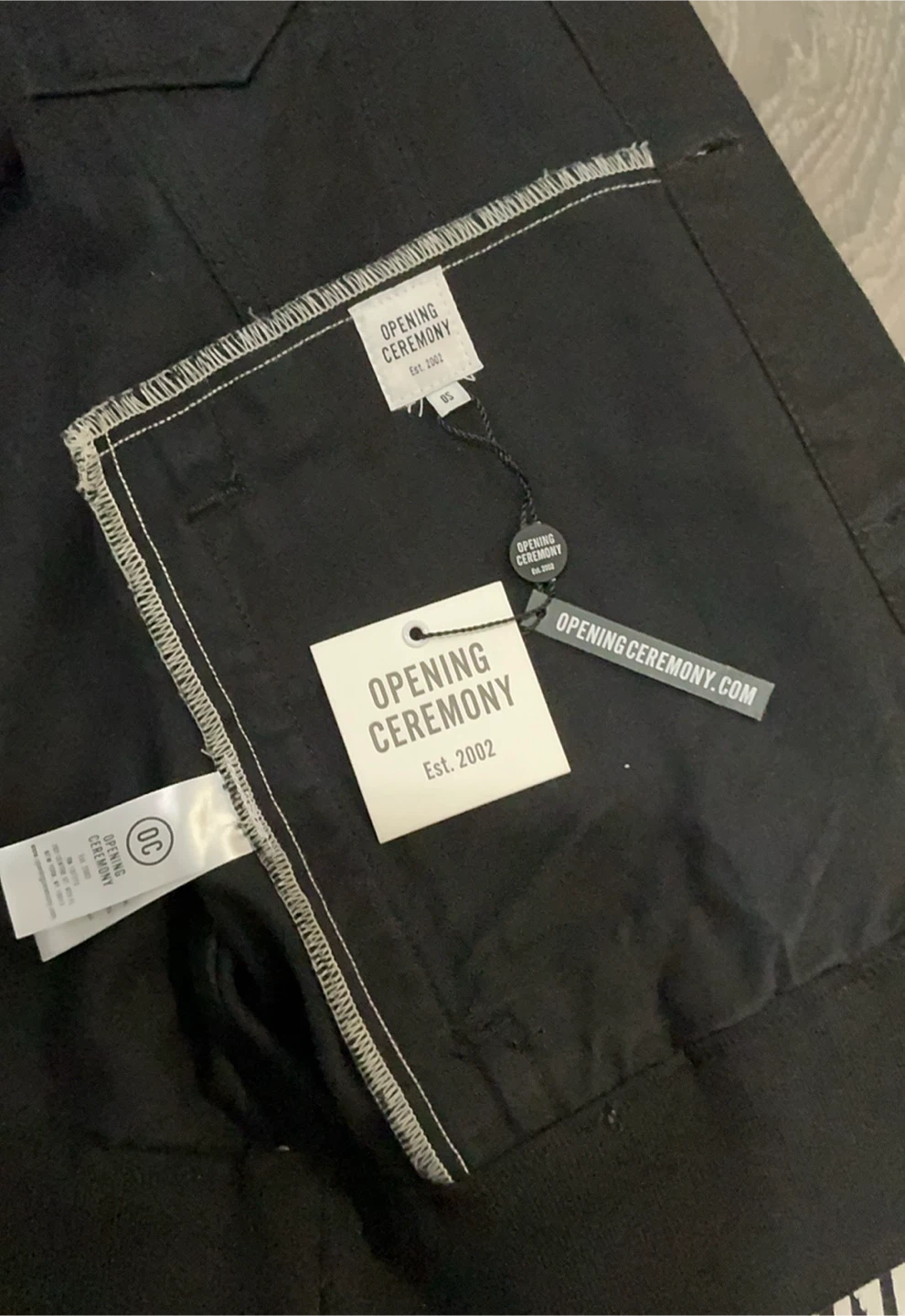 Levi’s x Opening Ceremony Denim Jacket, Black, XL, New With Tags - photo 5