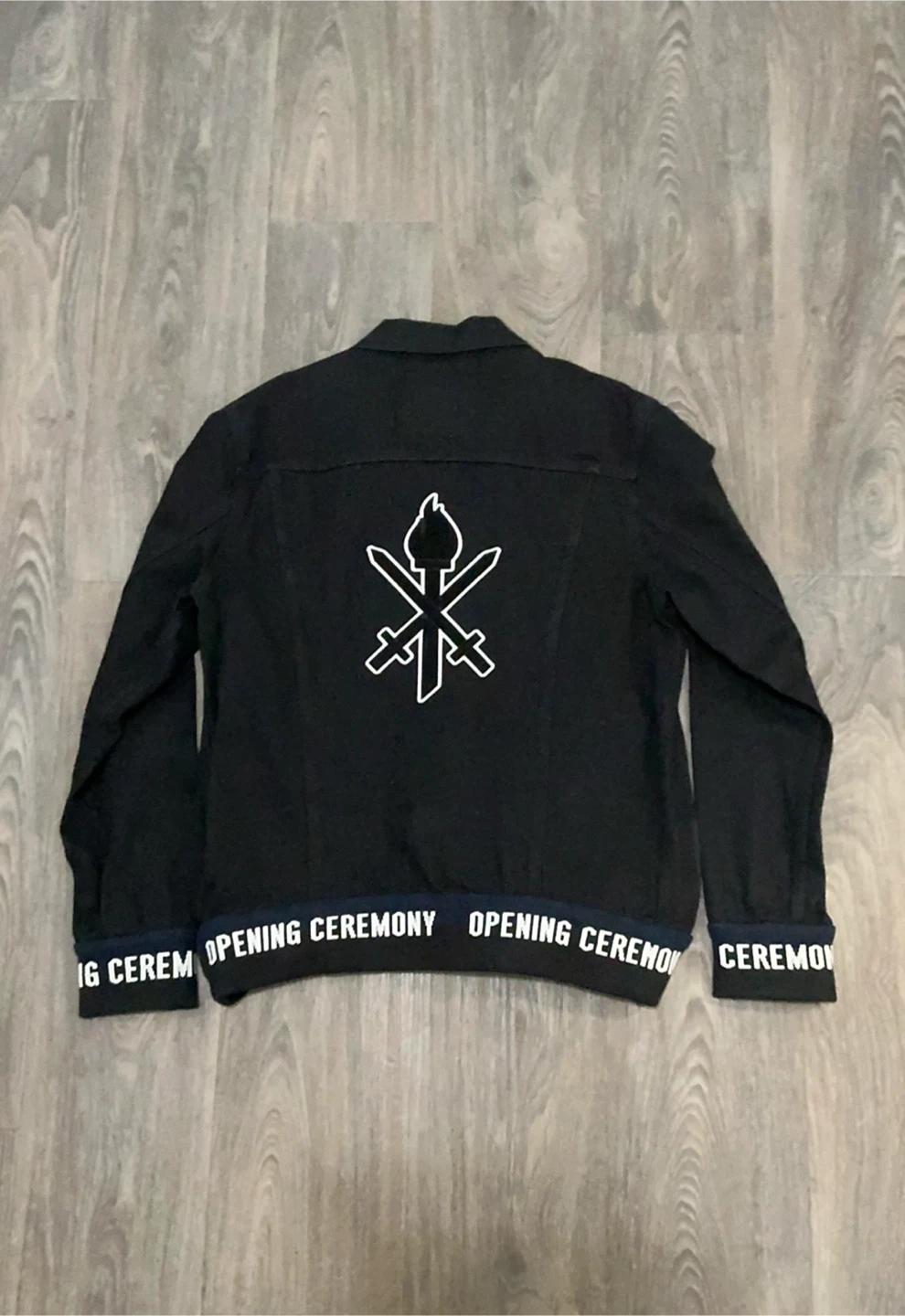 Levi’s x Opening Ceremony Denim Jacket, Black, XL, New With Tags - photo 3