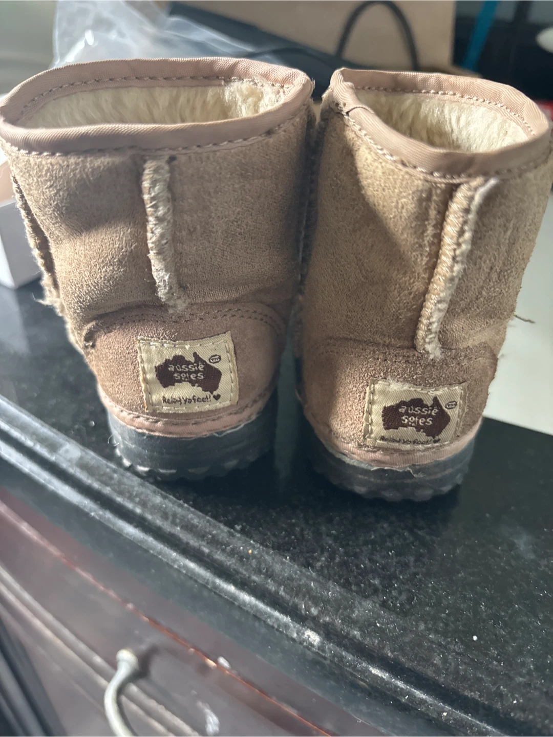 Aussie Soles Kids Winter Boots. Size 2-3