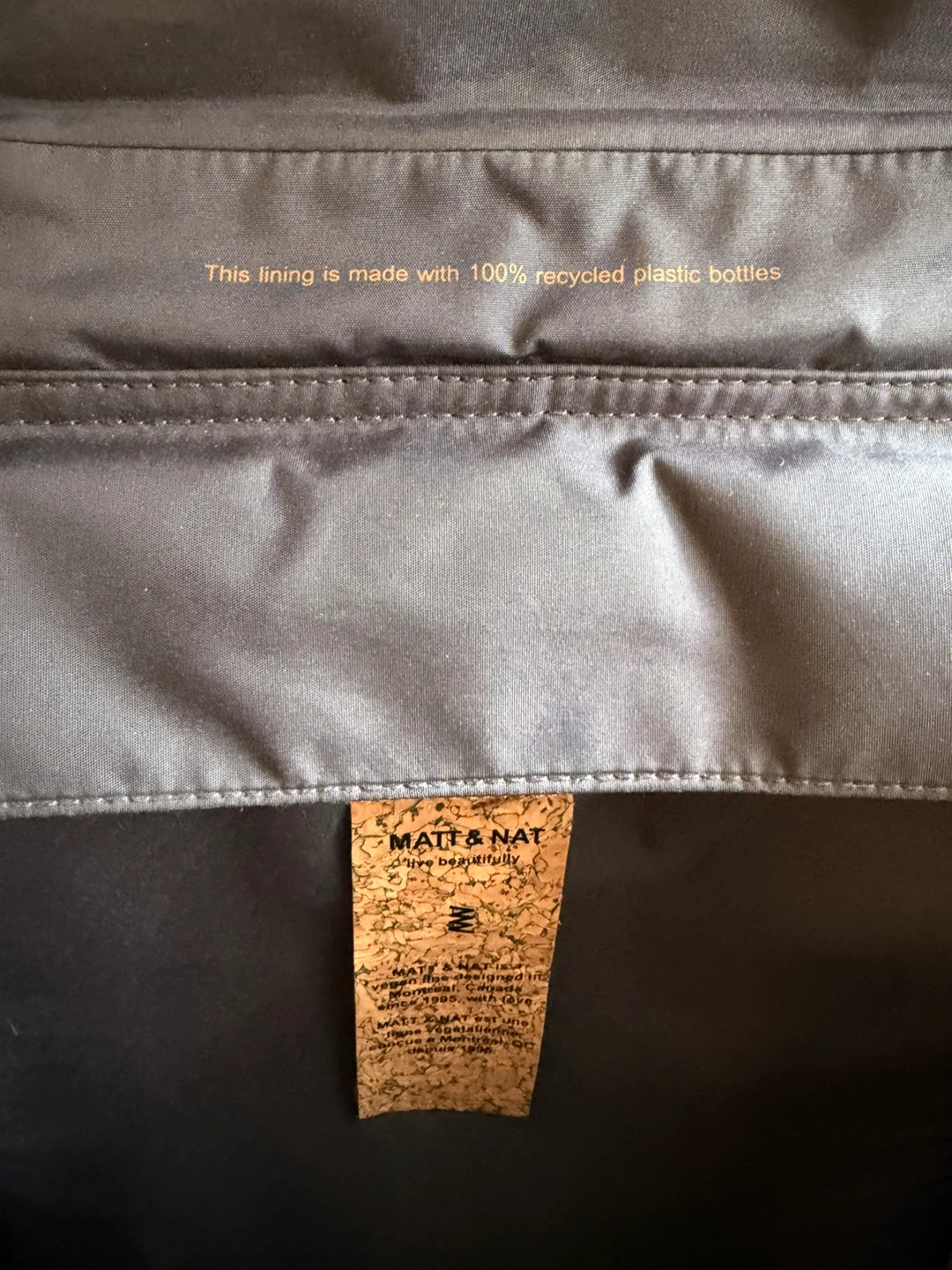 Matt & Nat Brown Faux Leather Backpack - photo 3