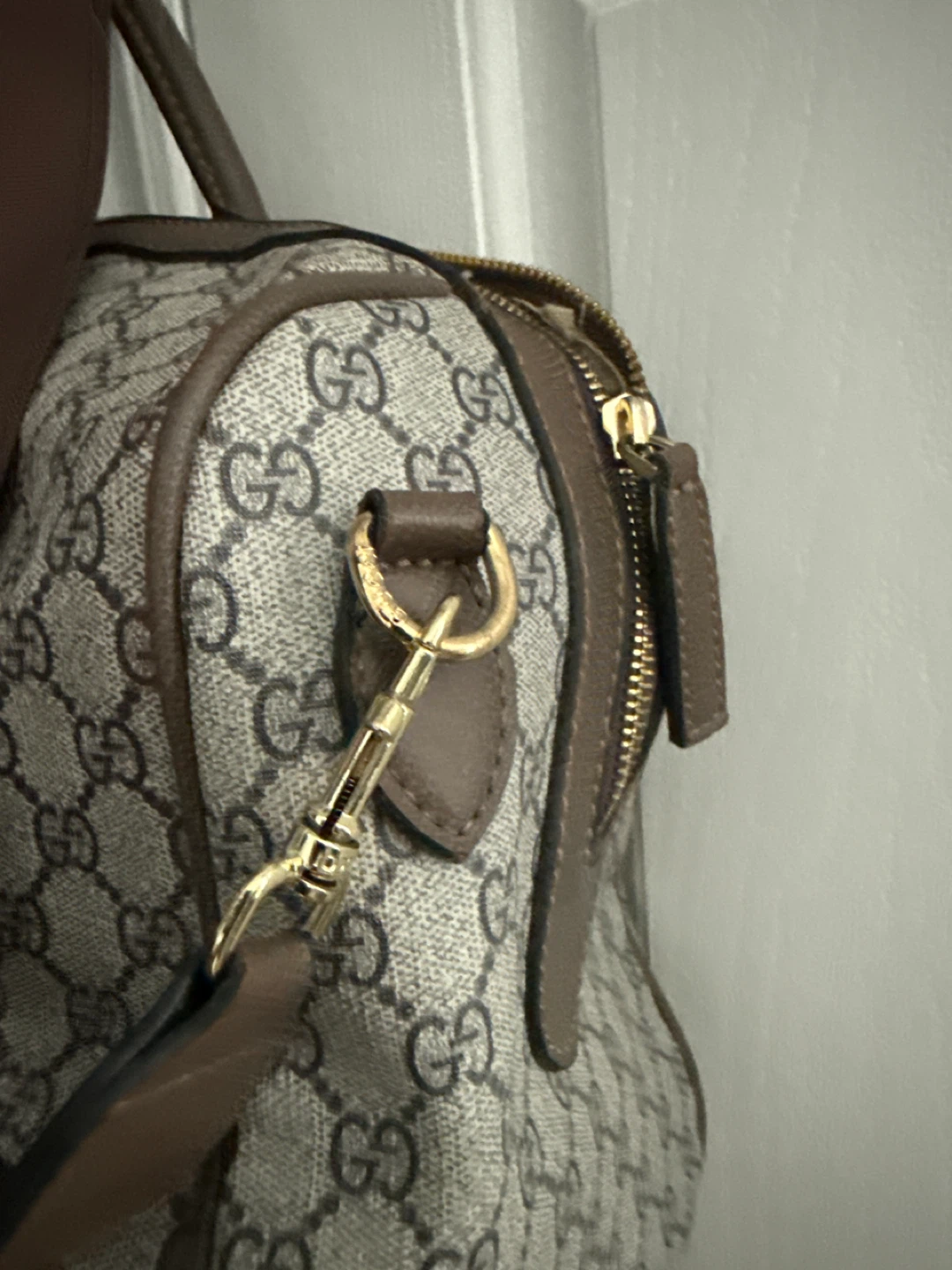 Gucci Monogram Canvas Duffel Bag - photo 2