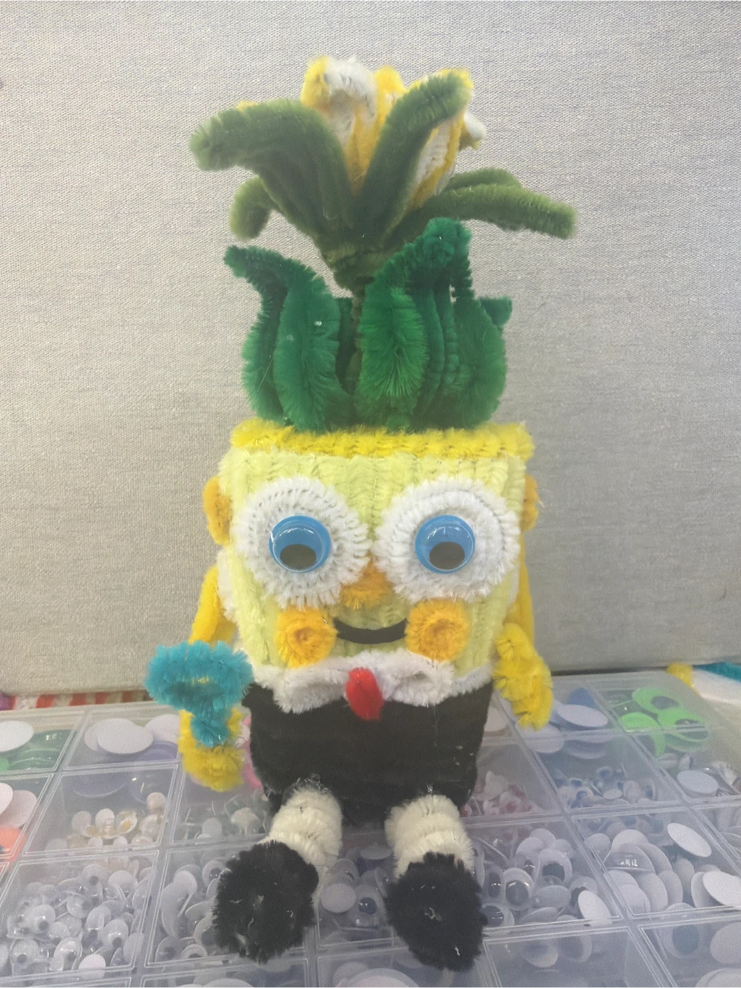 SpongeBob SquarePants Pipe Cleaner Craft