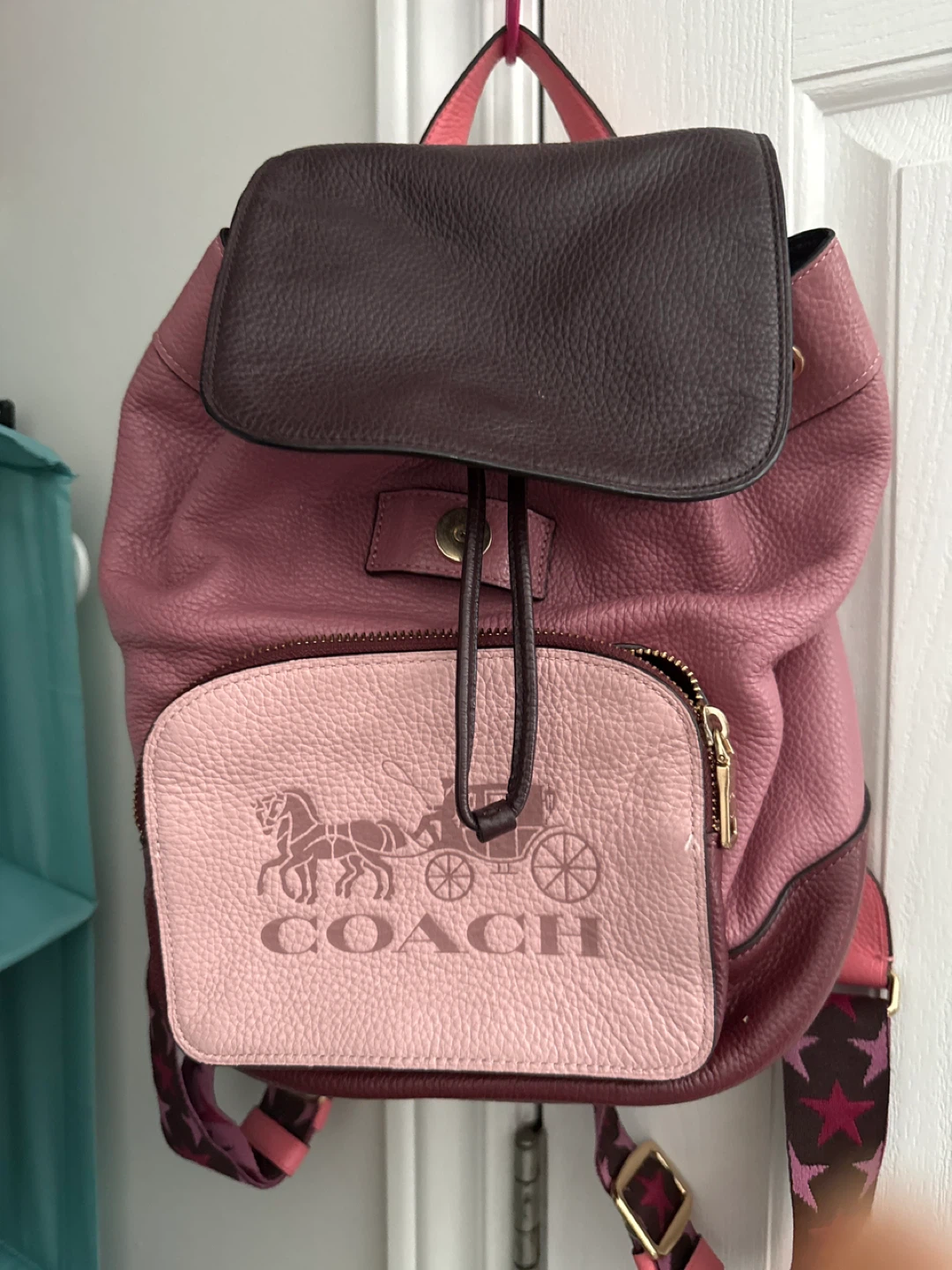 Coach Backpack leather