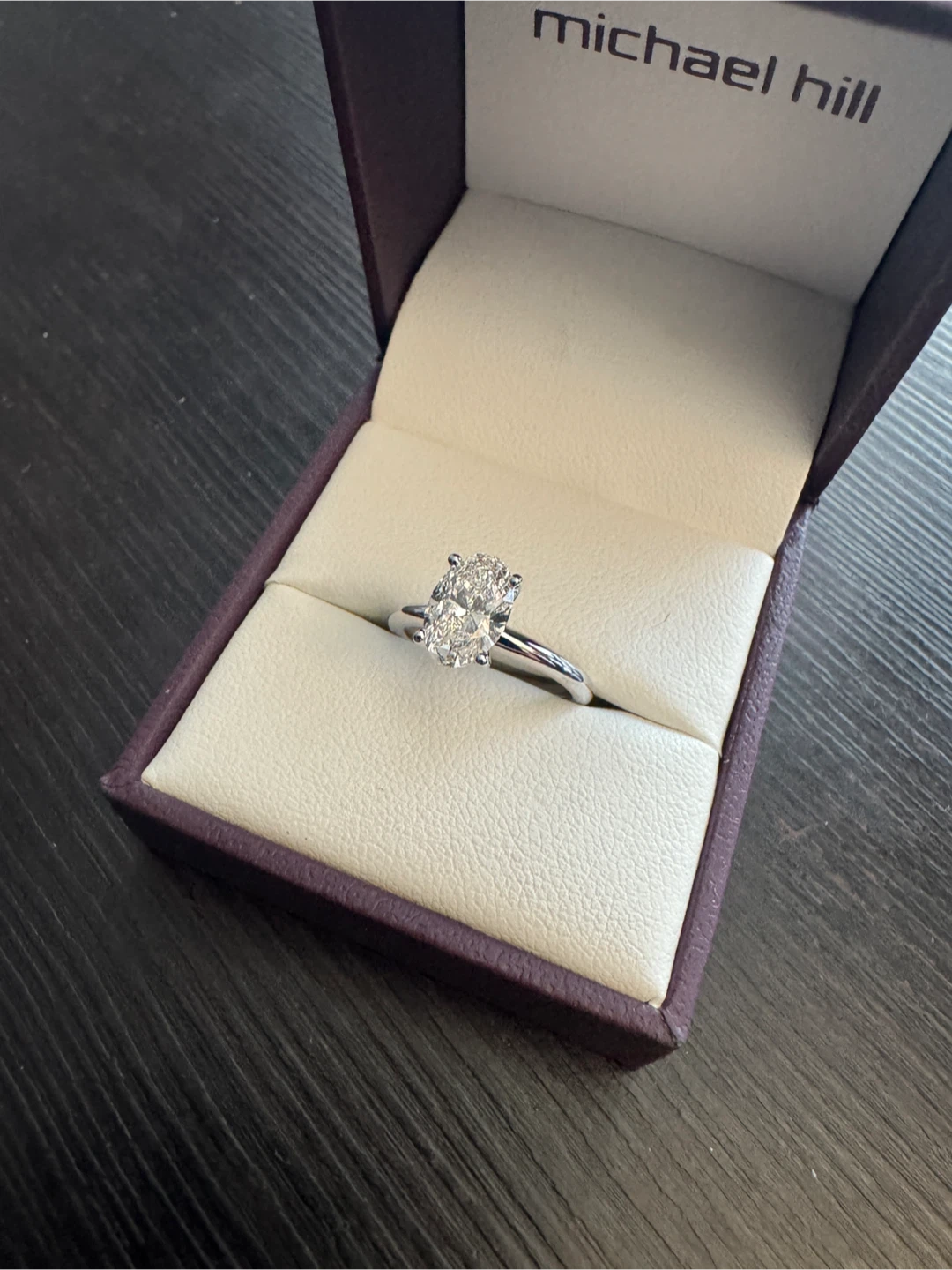 Michael Hill Oval Brilliant Diamond Ring - photo 3