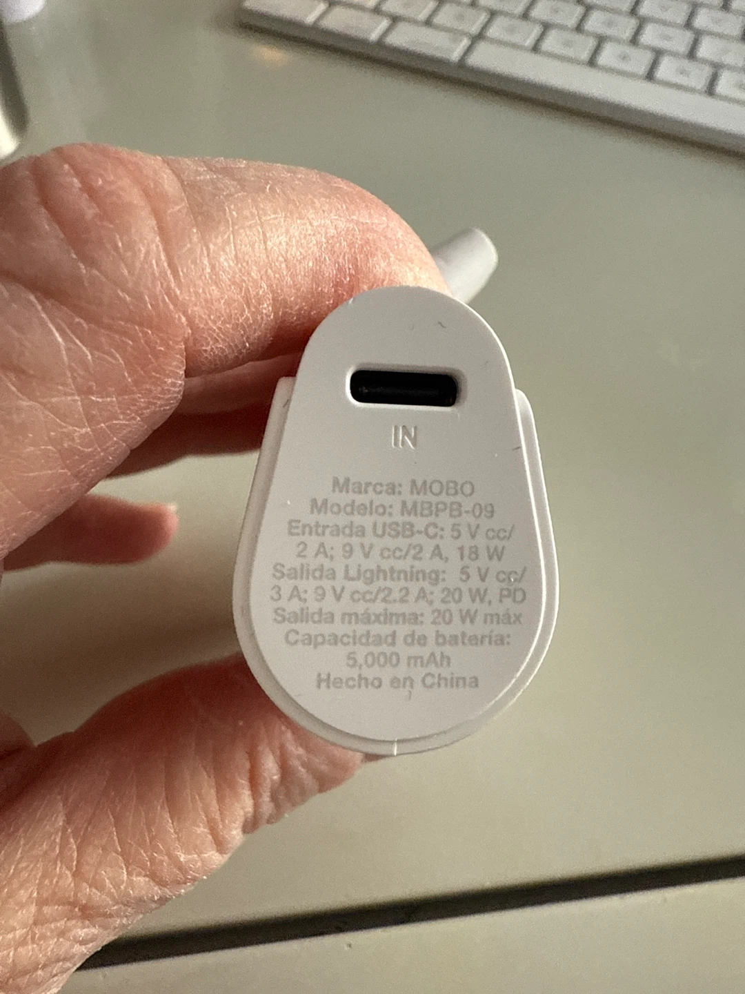 MOBO MBPB-09 5000 mAh Power Bank with Lightning Connector - photo 3