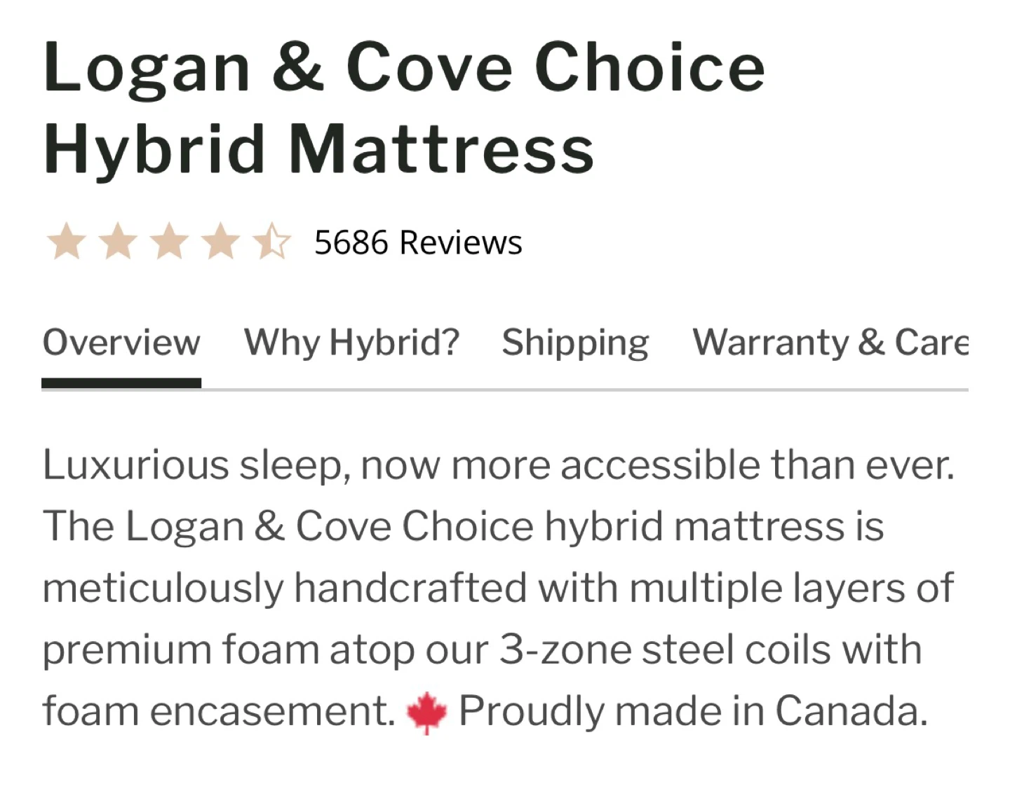 Logan & Cove Choice Hybrid Mattress - California King - photo 2