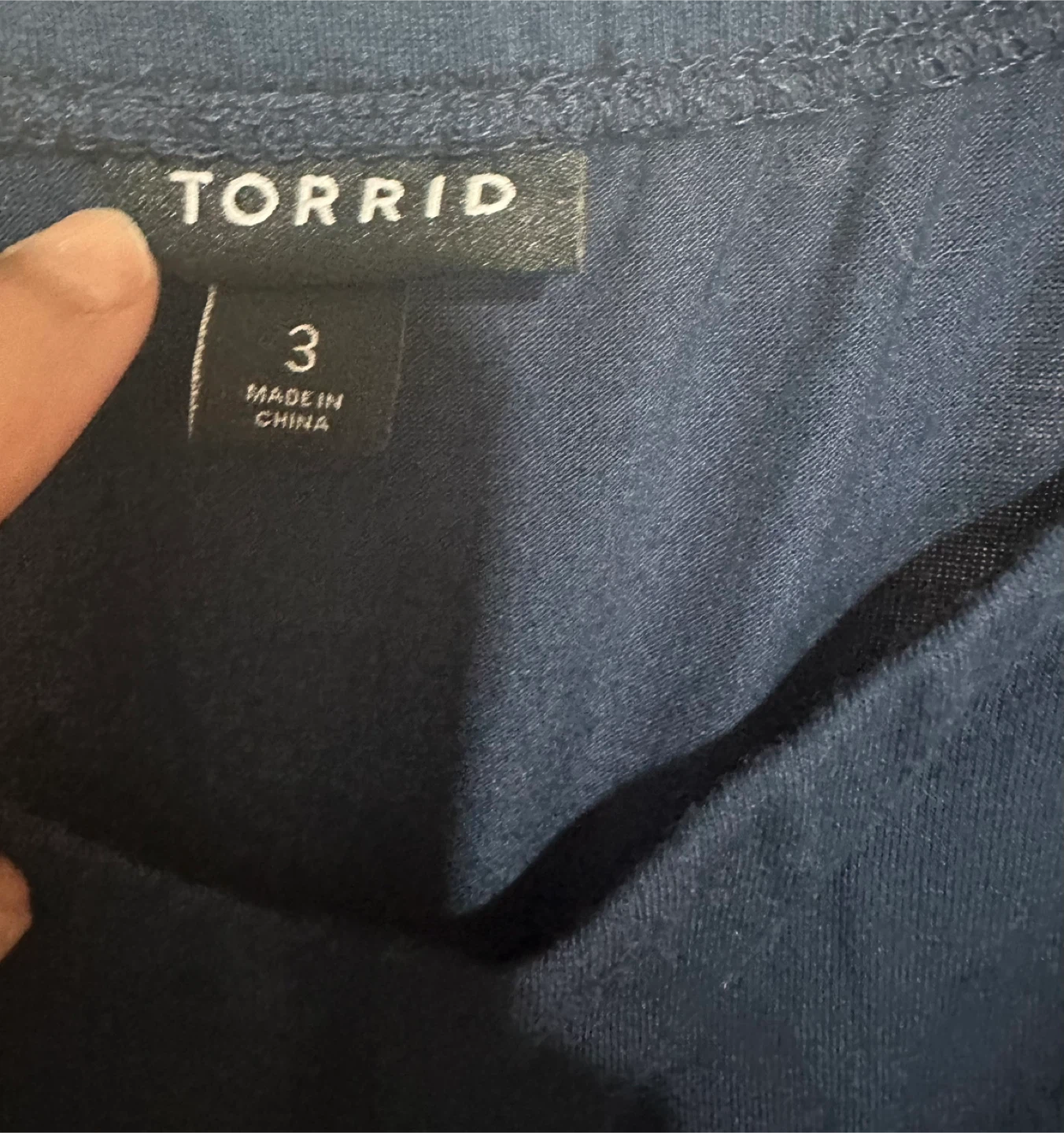 Torrid Navy Maxi Dress Size 3 - photo 2
