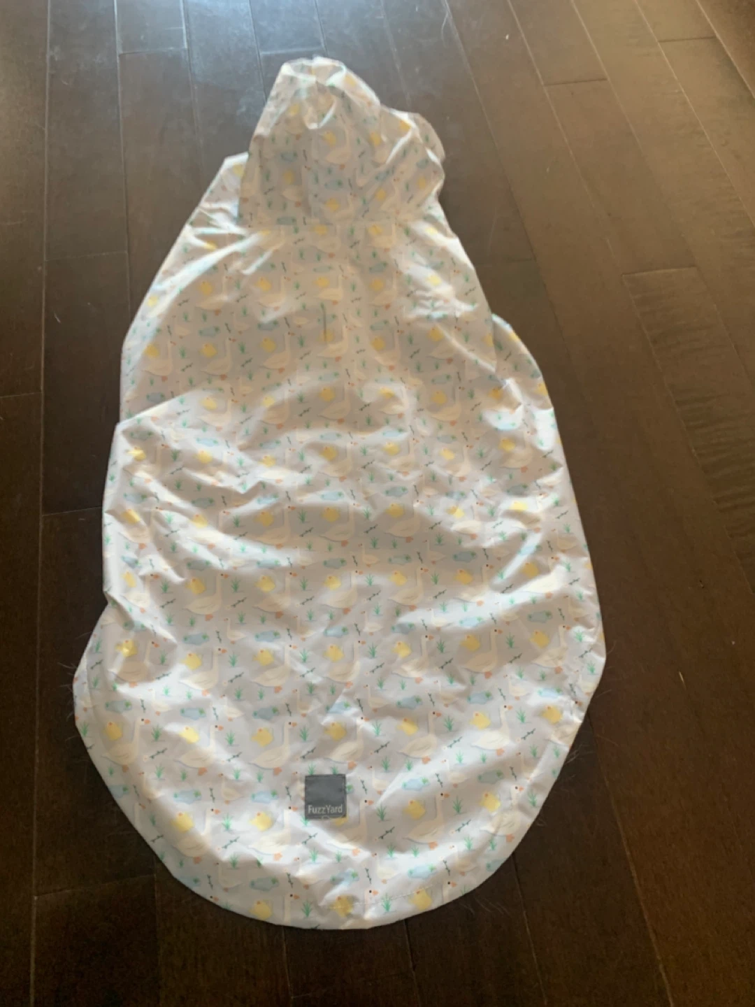 Fuzzyard Dog Coat - Yellow Duck Print - photo 2