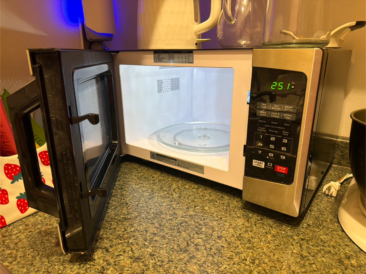 Toshiba Stainless Steel Microwave Oven - photo 2