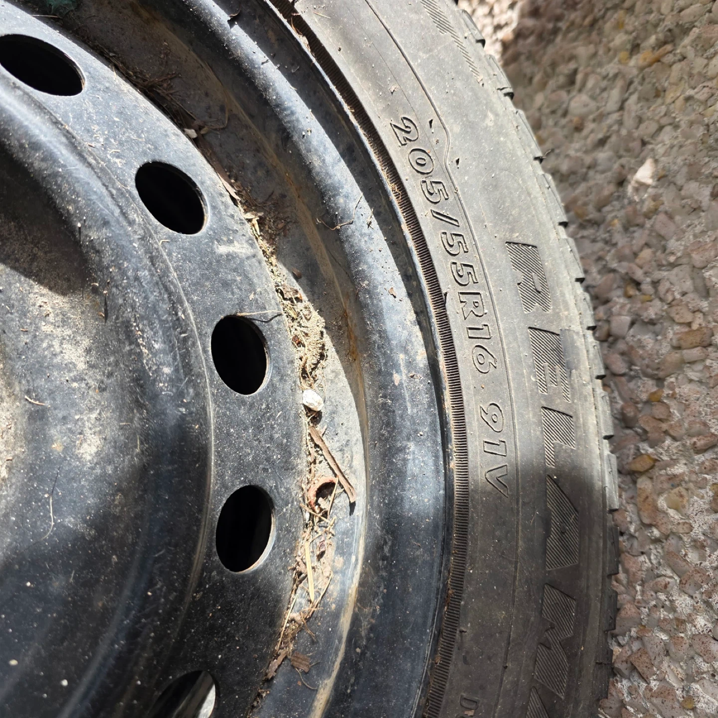 Set of 4 All Season Tires on Rims