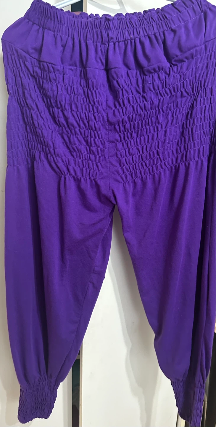 Purple Harem Pants