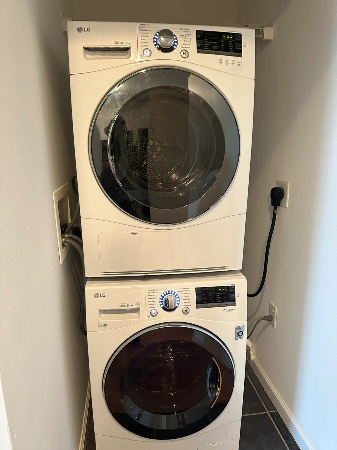 LG Front Load Washer and Dryer Set - photo 5