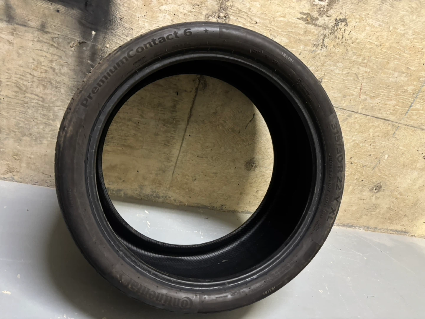 Continental PremiumContact 6 Tire 315/30R22 - photo 3