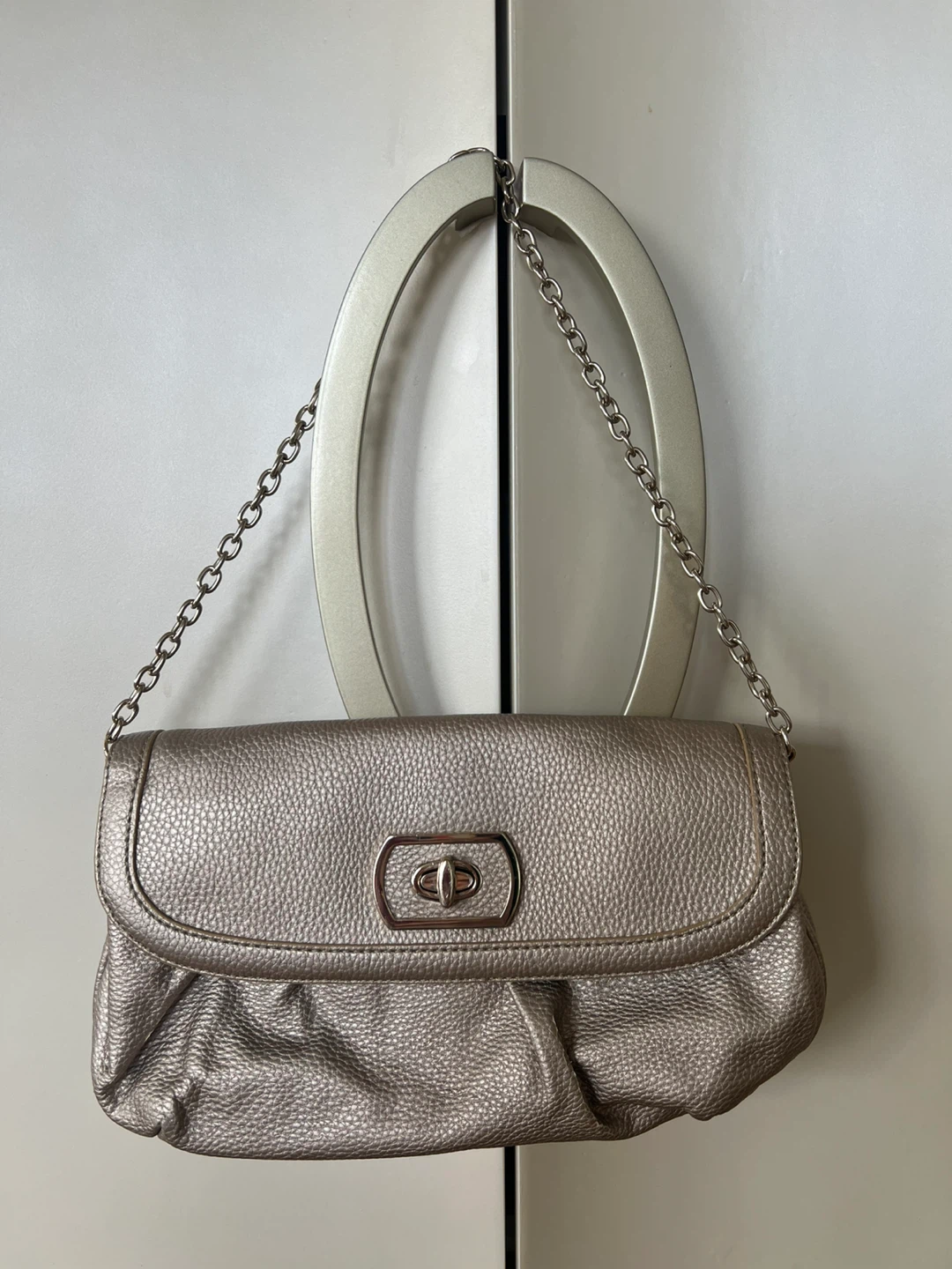 Banana Republic Metallic Clutch bag
