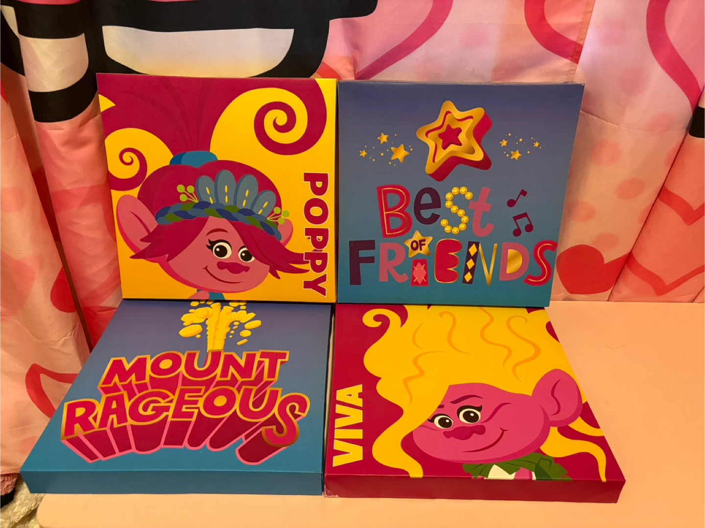 DreamWorks Trolls Poppy and Viva Art Canvases - photo 2