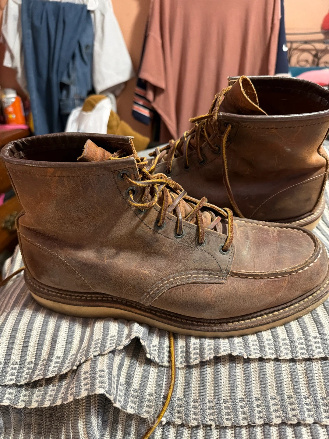 Red Wing Heritage Moc Toe Boots