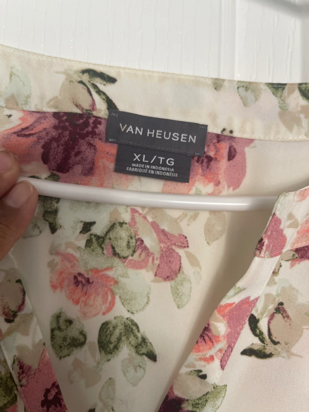Van Heusen Floral Bell Sleeve Blouse XL/TG - photo 2