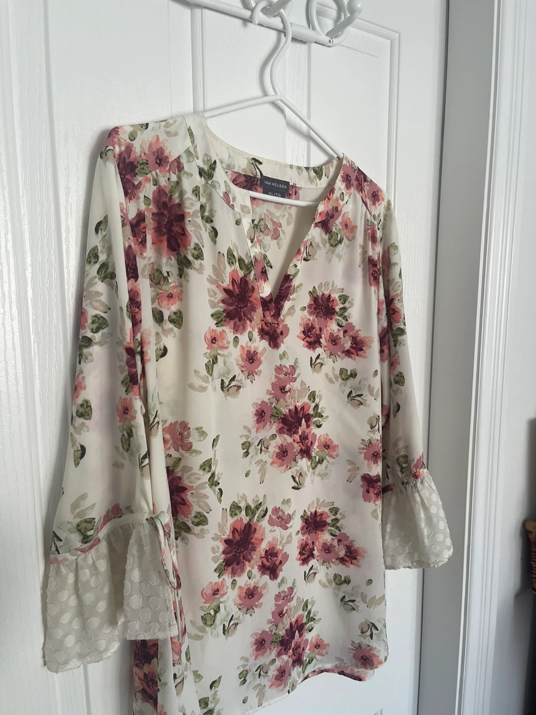 Van Heusen Floral Bell Sleeve Blouse XL/TG - photo 5