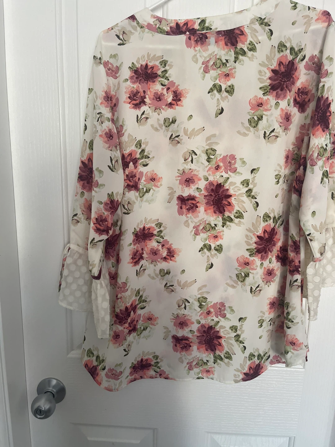 Van Heusen Floral Bell Sleeve Blouse XL/TG - photo 3