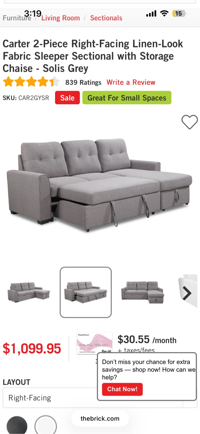 The bricks- sectional sofa bed - photo 2