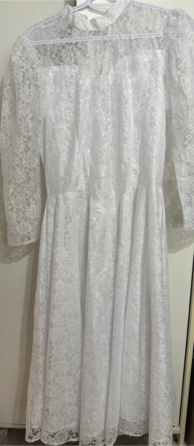 White Lace Dress