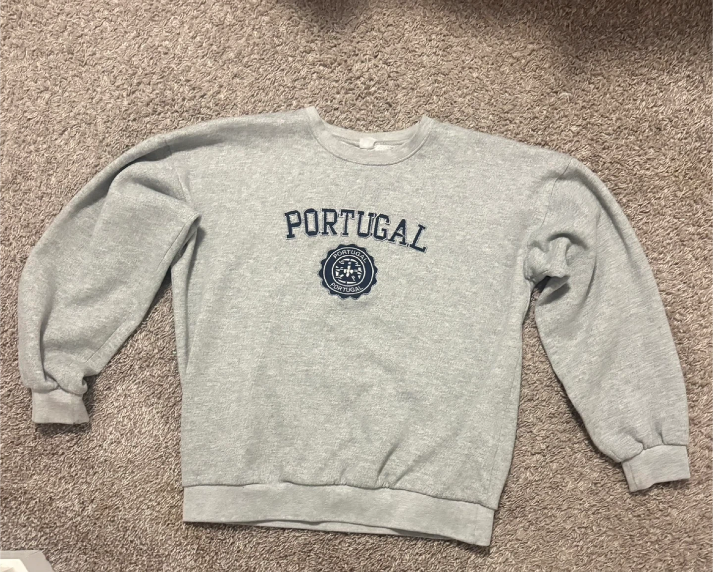 Grey Portugal Crewneck Sweatshirt