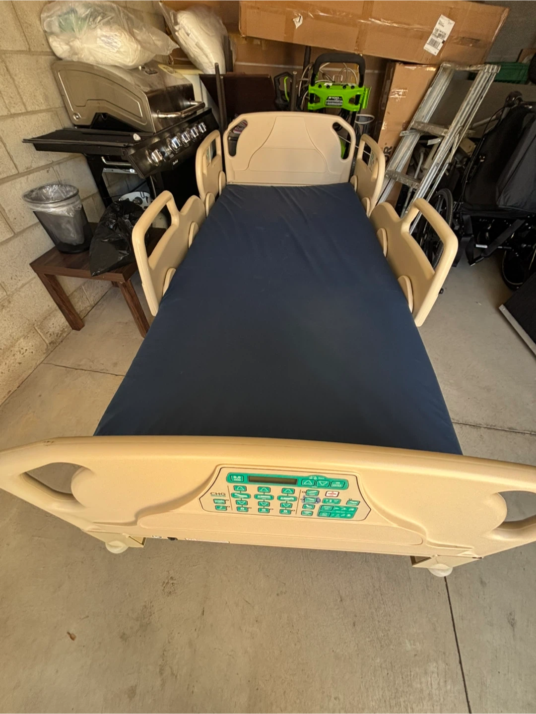 CHG Hospital Bed with Mattress - photo 3