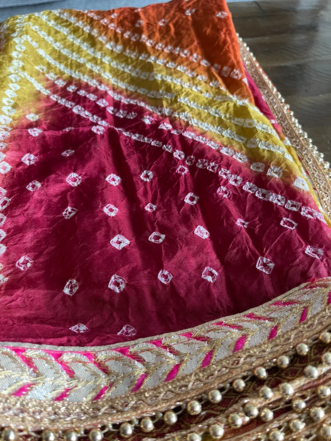 Two Tie-Dye scarves in silk. - photo 2