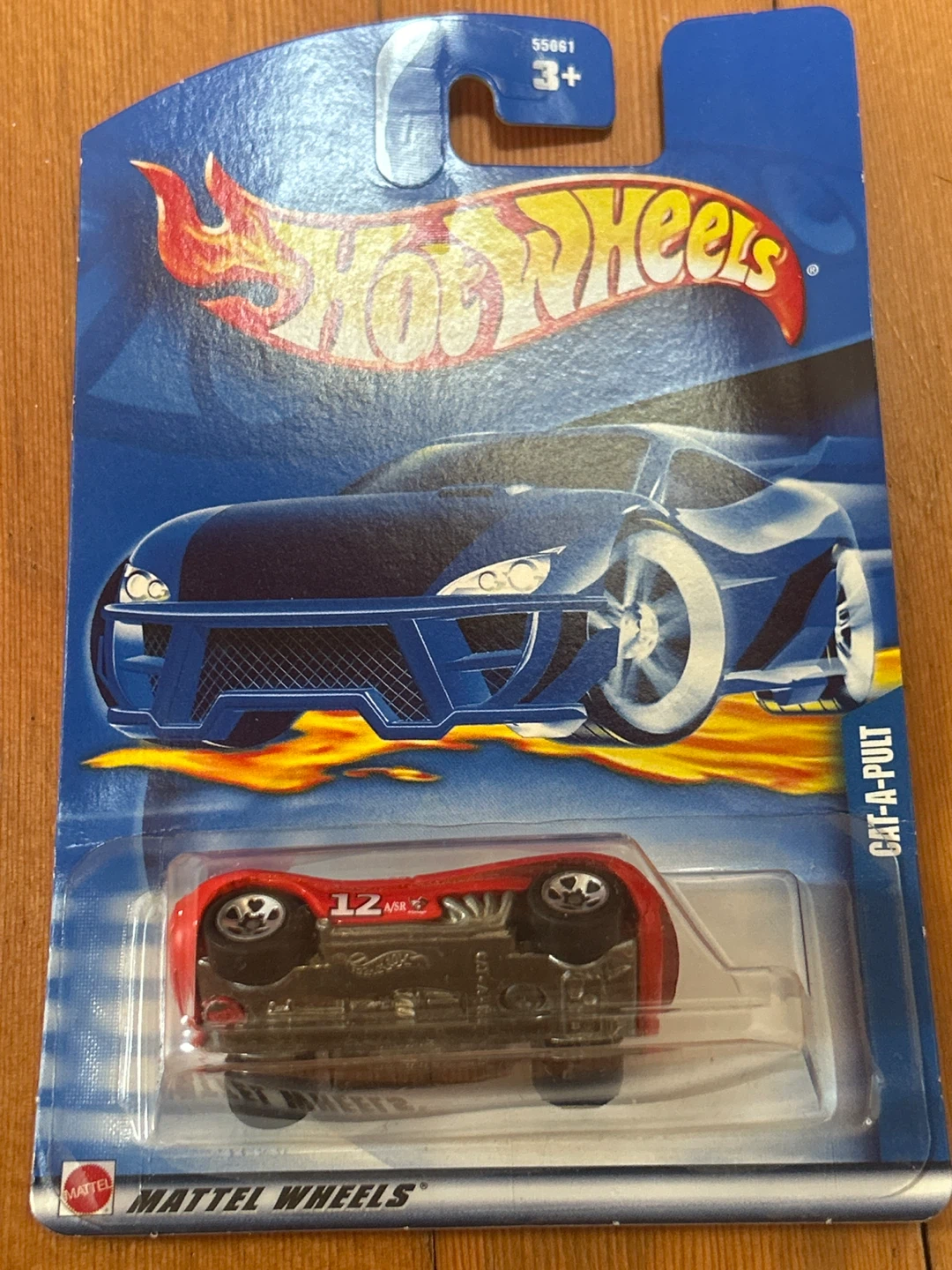 Hot Wheels Cat-A-Pult Red 12 car