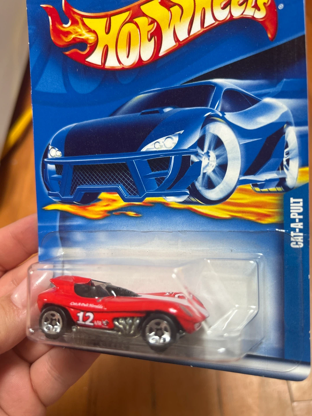 Hot Wheels Cat-A-Pult Red 12 car - photo 2