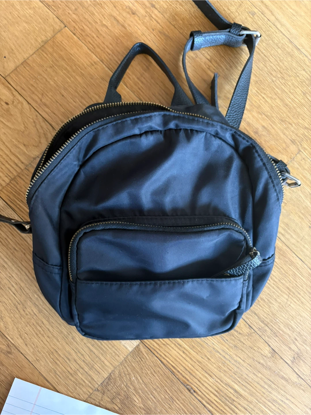 Small Black Backpack