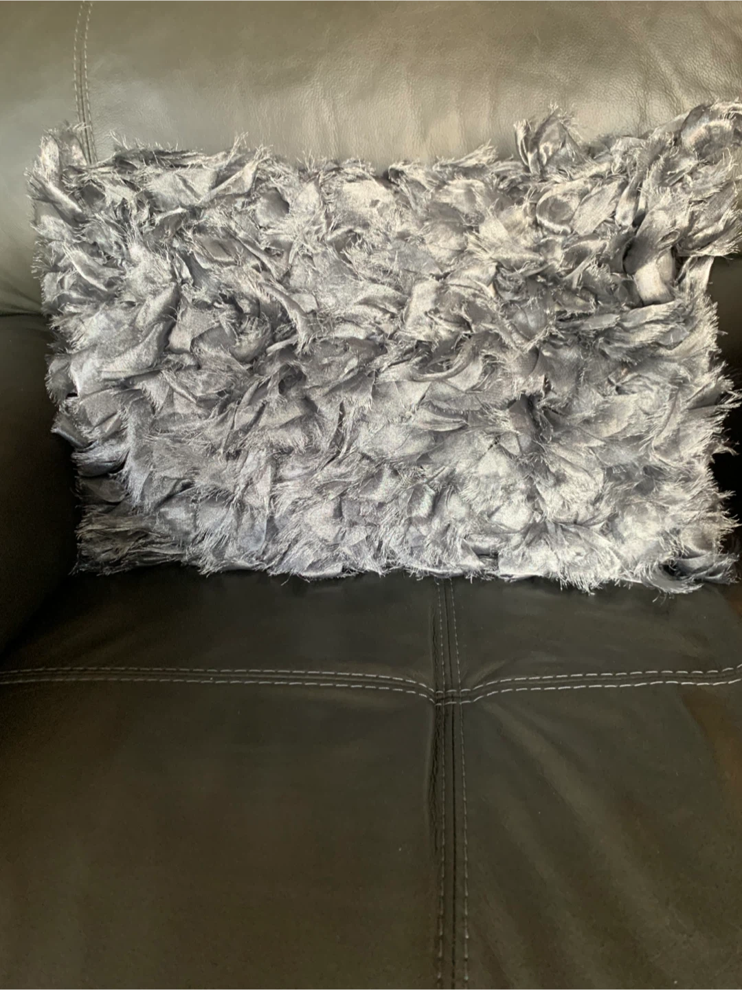 Decorative Throw Pillow - Grey - photo 2