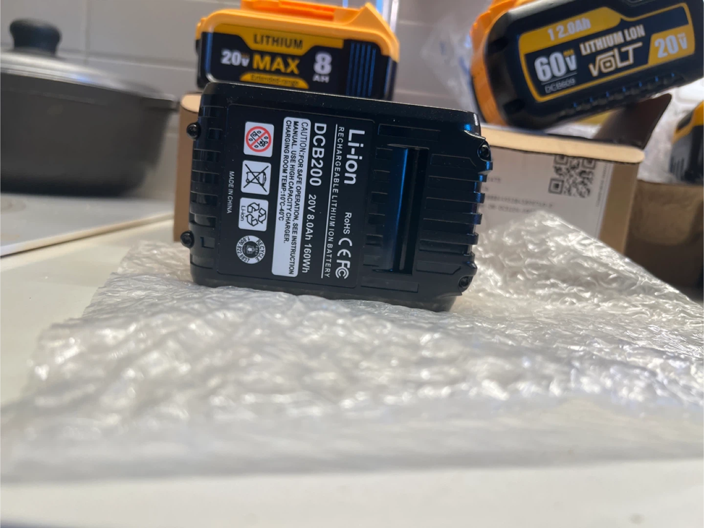 Lithium Ion Power Tool Batteries - 20V, 60V, 8Ah, 2.0Ah - photo 3