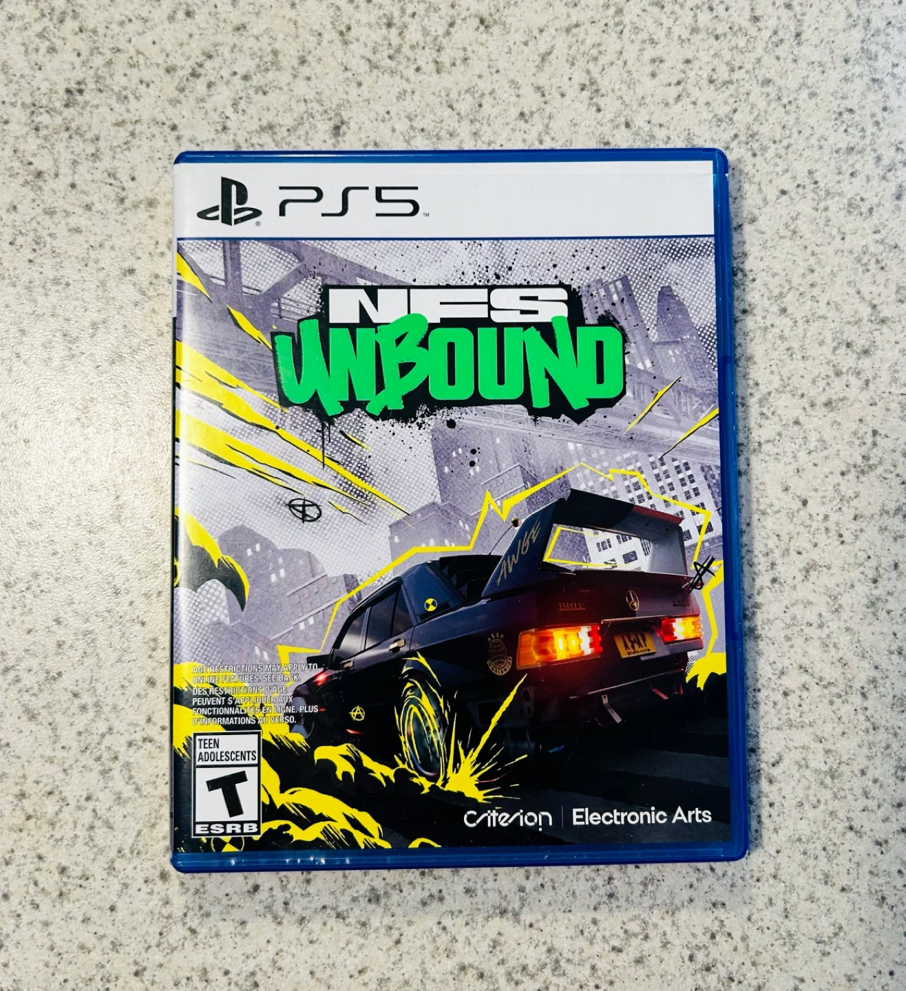 PS5 NFS Unbound Video Game