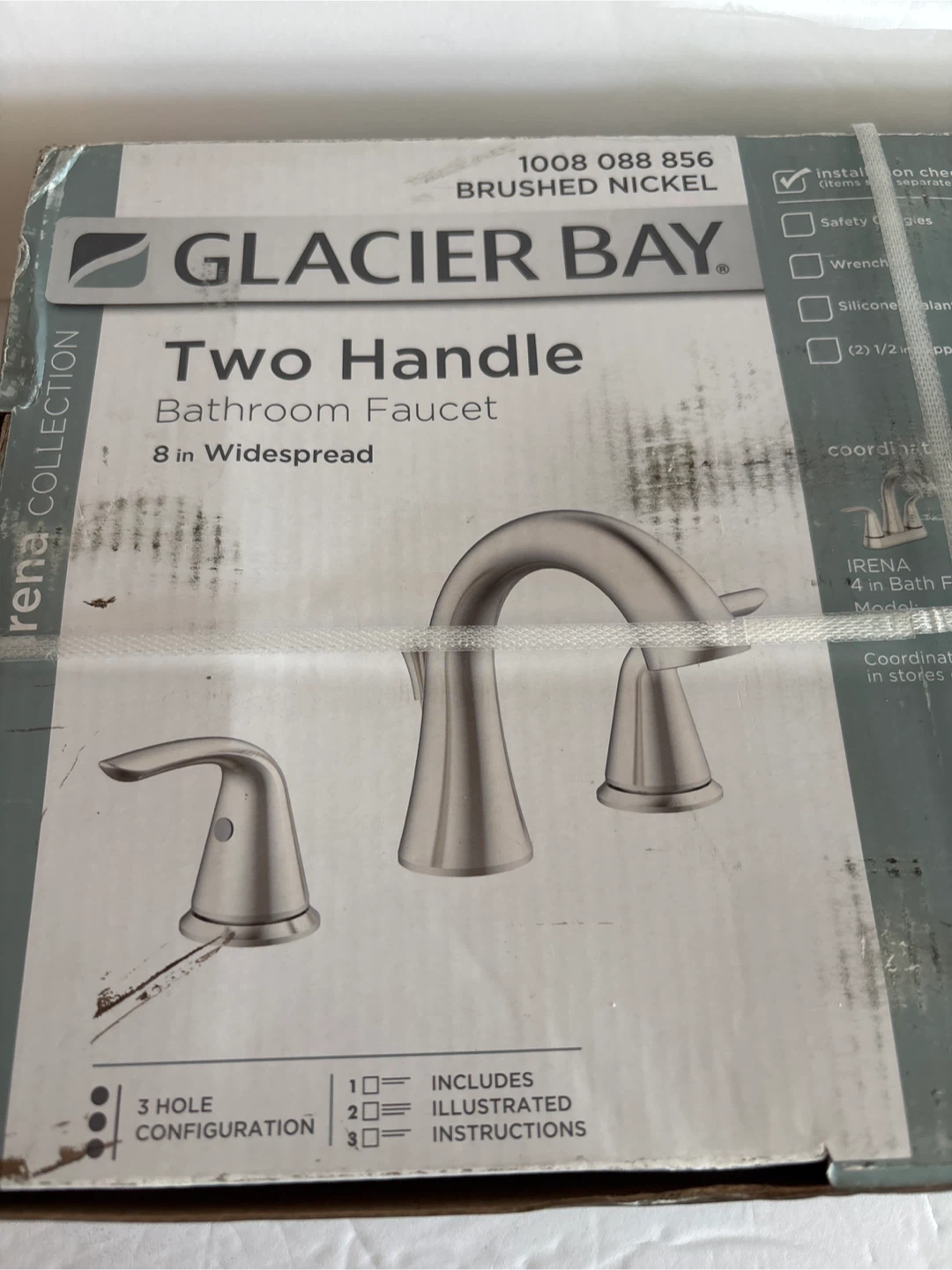 Glacier Bay Collection Two Handle  Faucet - Brushed Nickel - photo 2