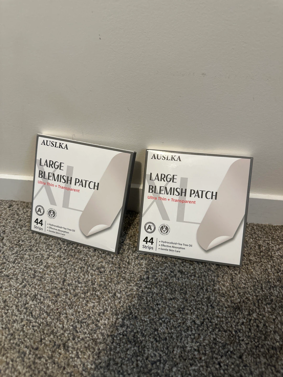 AUSLKA Large Blemish Patch XL - 2 Packs (44 Strips each)